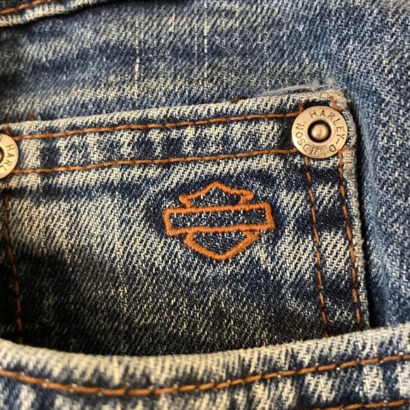 Harley Davidson Women’s Jeans size 6L excellent condition inseam 33” - Picture 3 of 12